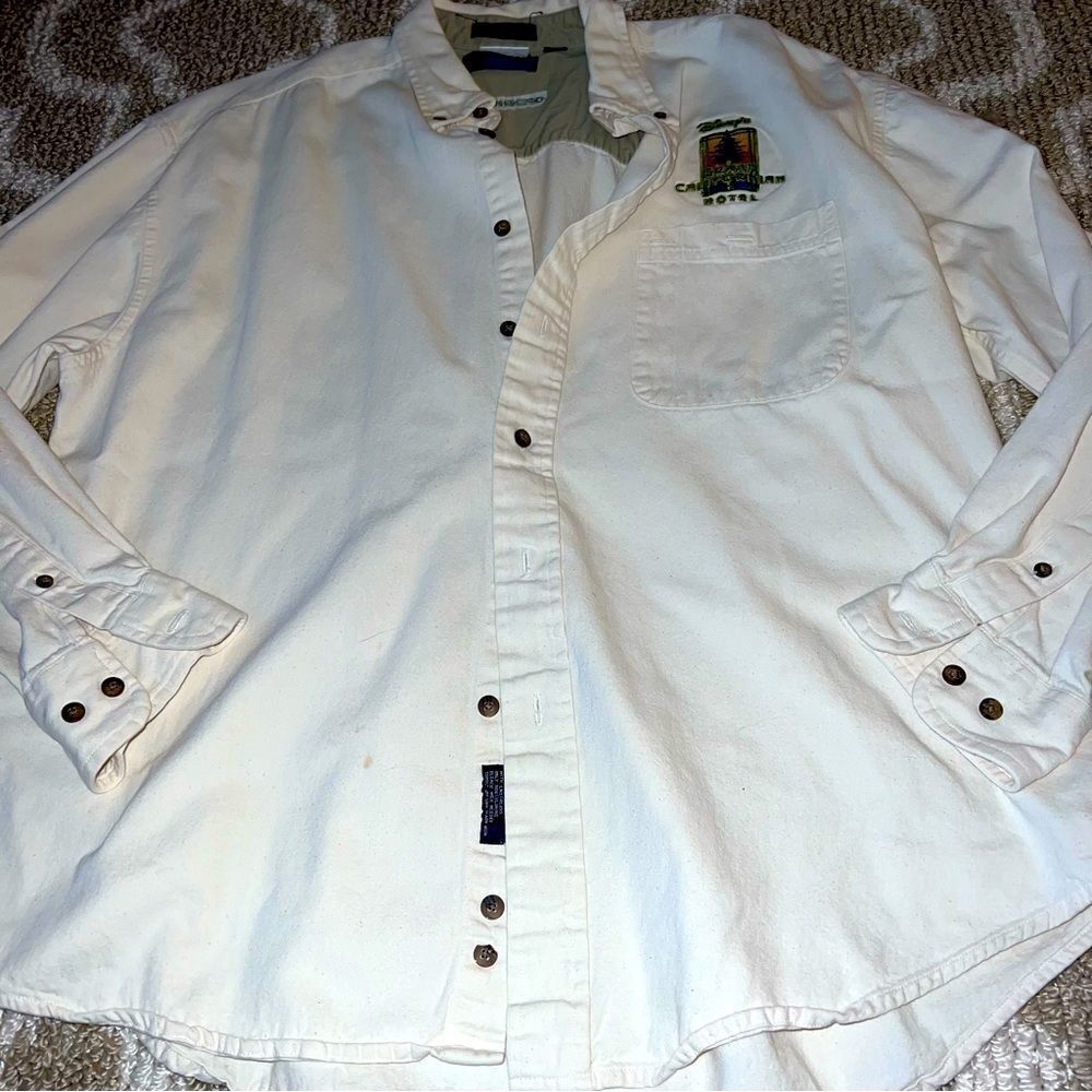 Bill blass shirt grand Californian hotel size L